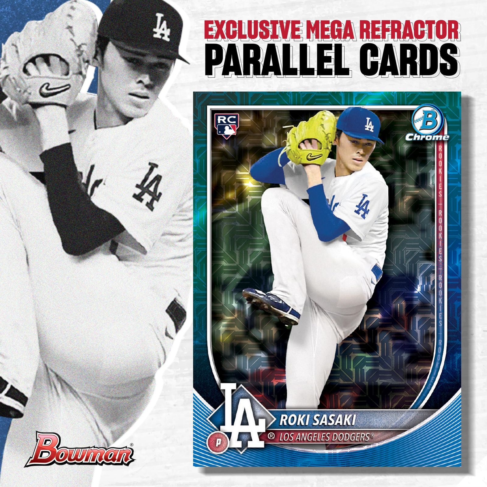 美術品・アンティーク・コレクション 2025 Topps Bowman Mega Box ボウマン メガ ボックス