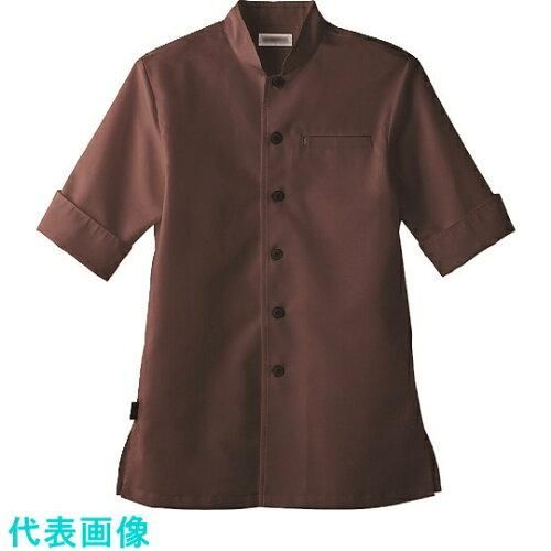 3営業日で発送 … 男女兼用ショップコート ＥＴ－７７３１ブラウン ４Ｌ SKC6006