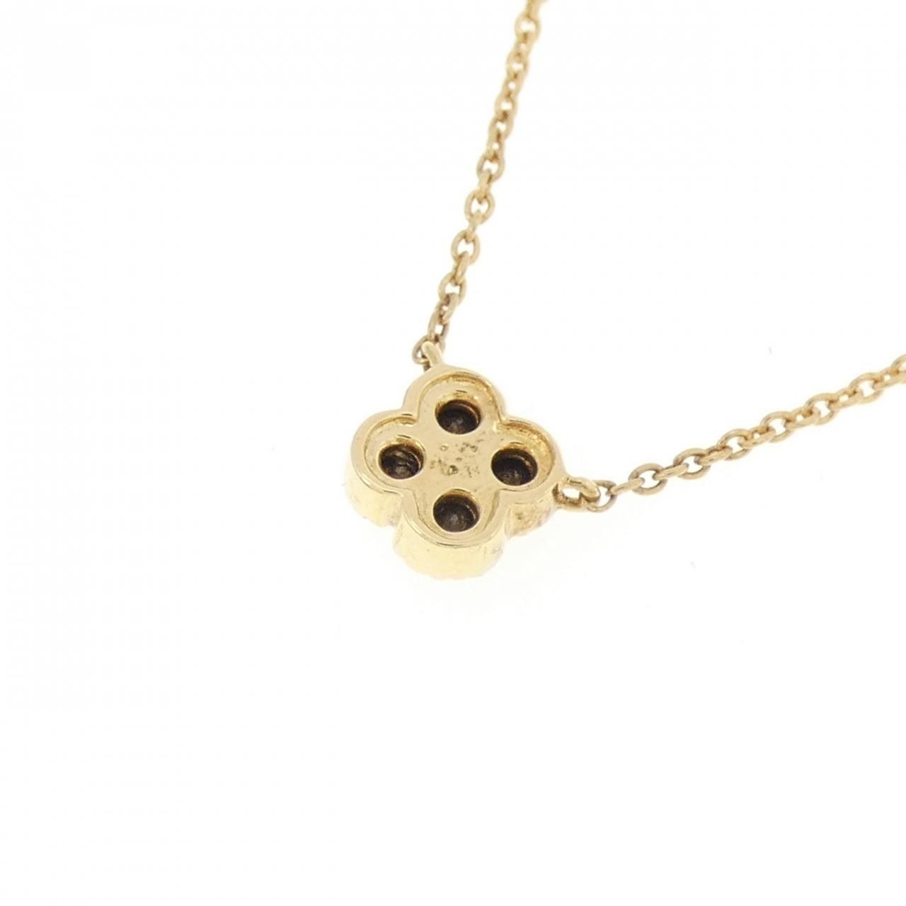 ポンテヴェキオ フラワー ネックレス 0.14CT - メルカリ 