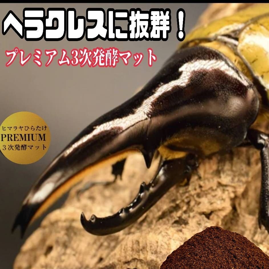 カブトムシの産卵専用 特選ビートルマット【60リットル・6袋