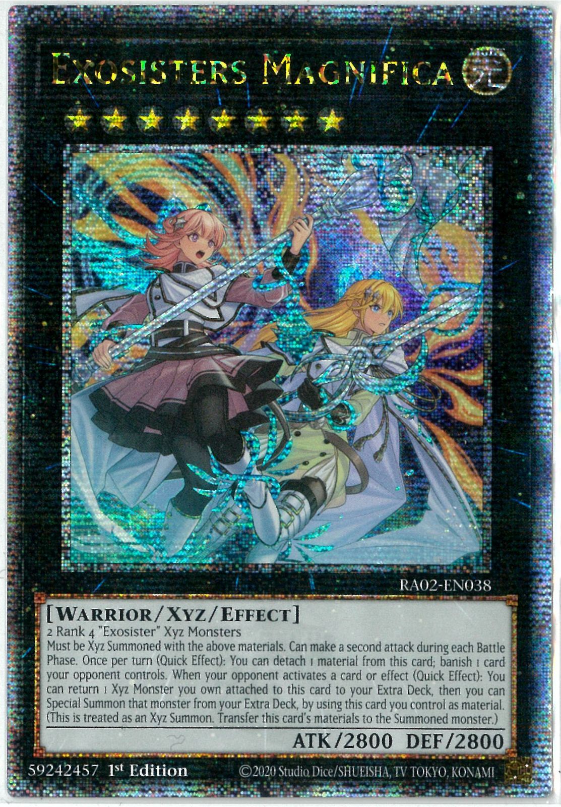 遊戯王/英語版/北米版/エクソシスターズ・マニフィカ/Exosisters
