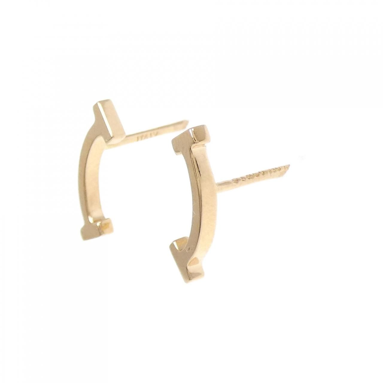 ティファニー Tスマイル ピアス K18 スマイルモチーフ ピアス