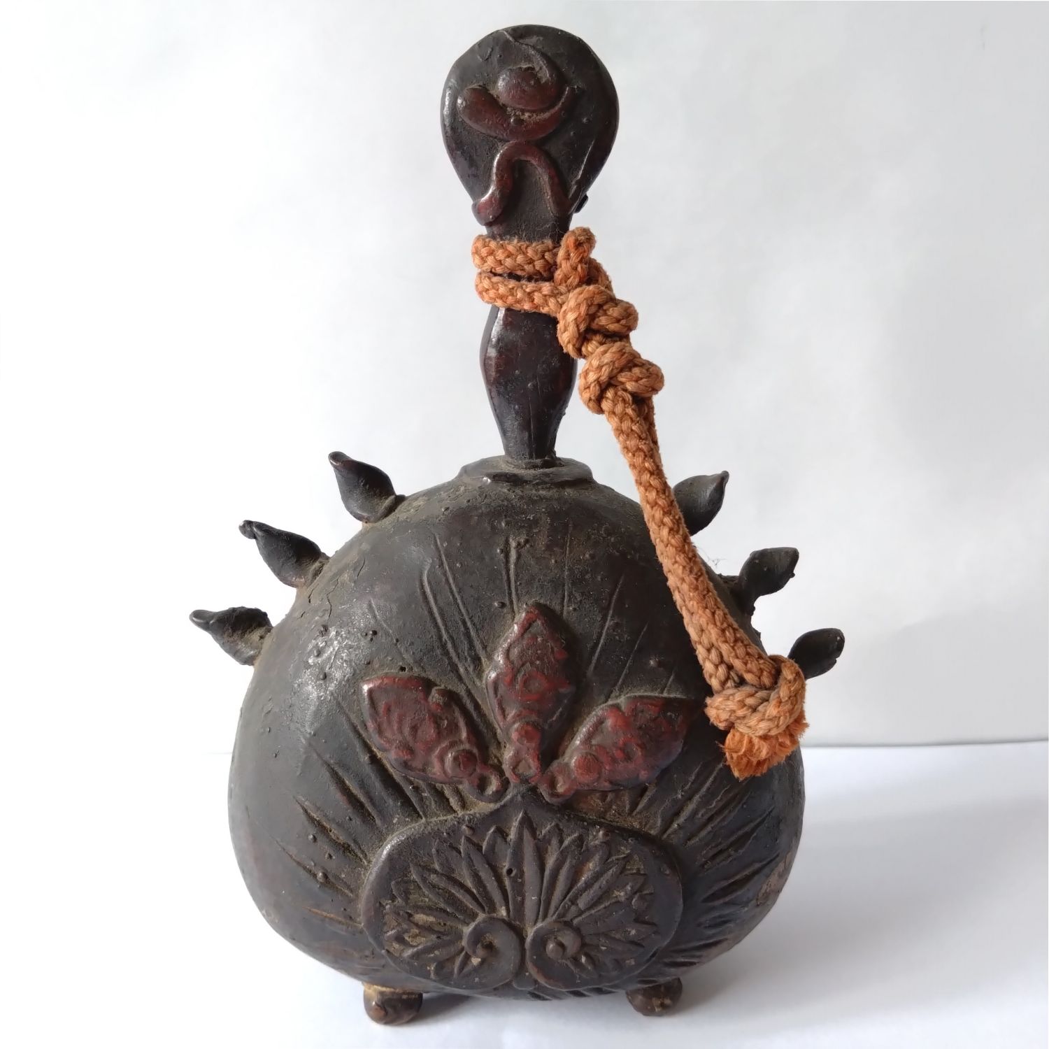 古銅鈴 鰐口 鐸鈴 16cm 古道具坂田 0098 - メルカリ