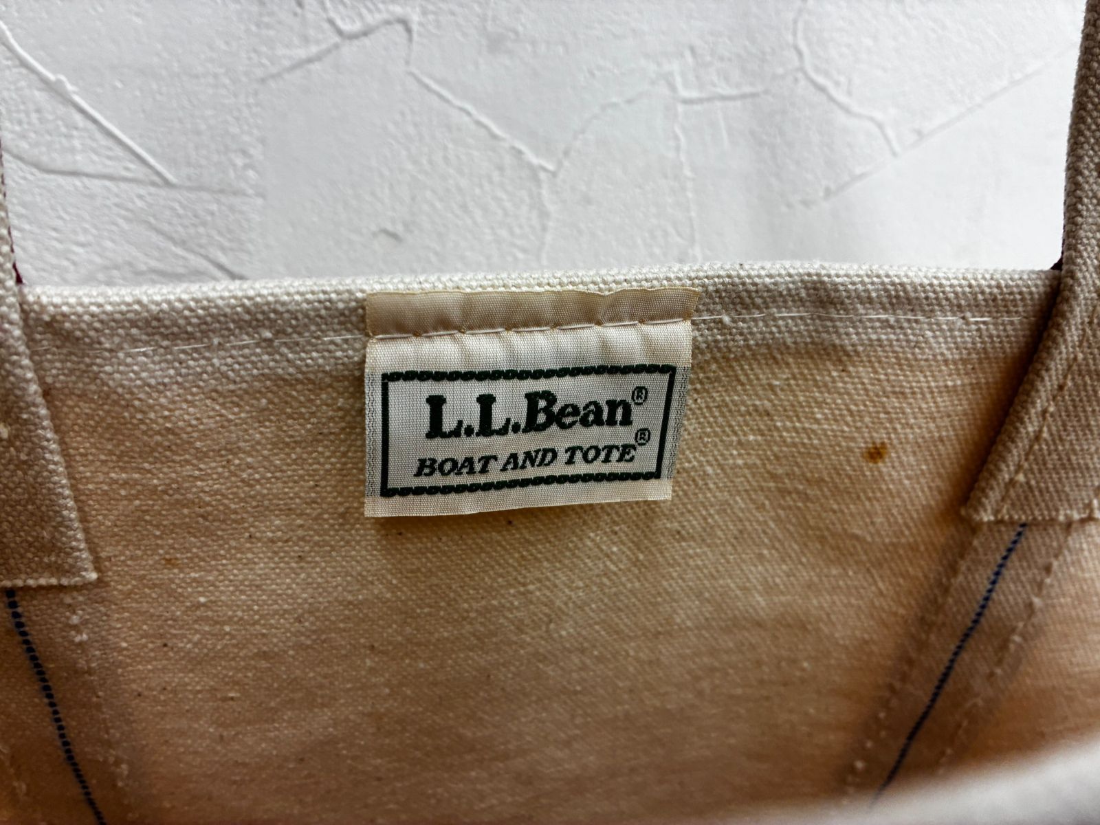 L.L.BEAN トートバッグ vintage ヴィンテージ 80s 90s 単色タグ ｼﾐ有 