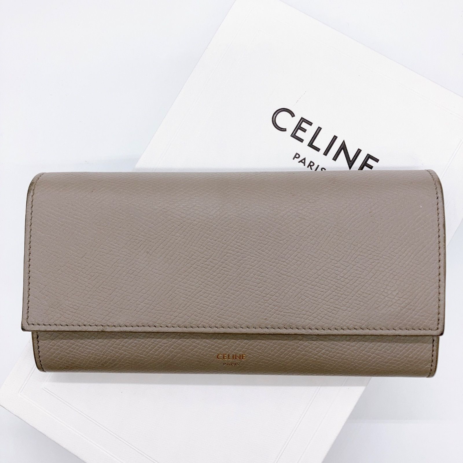 CELINE セリーヌ 長財布 ラージフラップ マルチファンクション