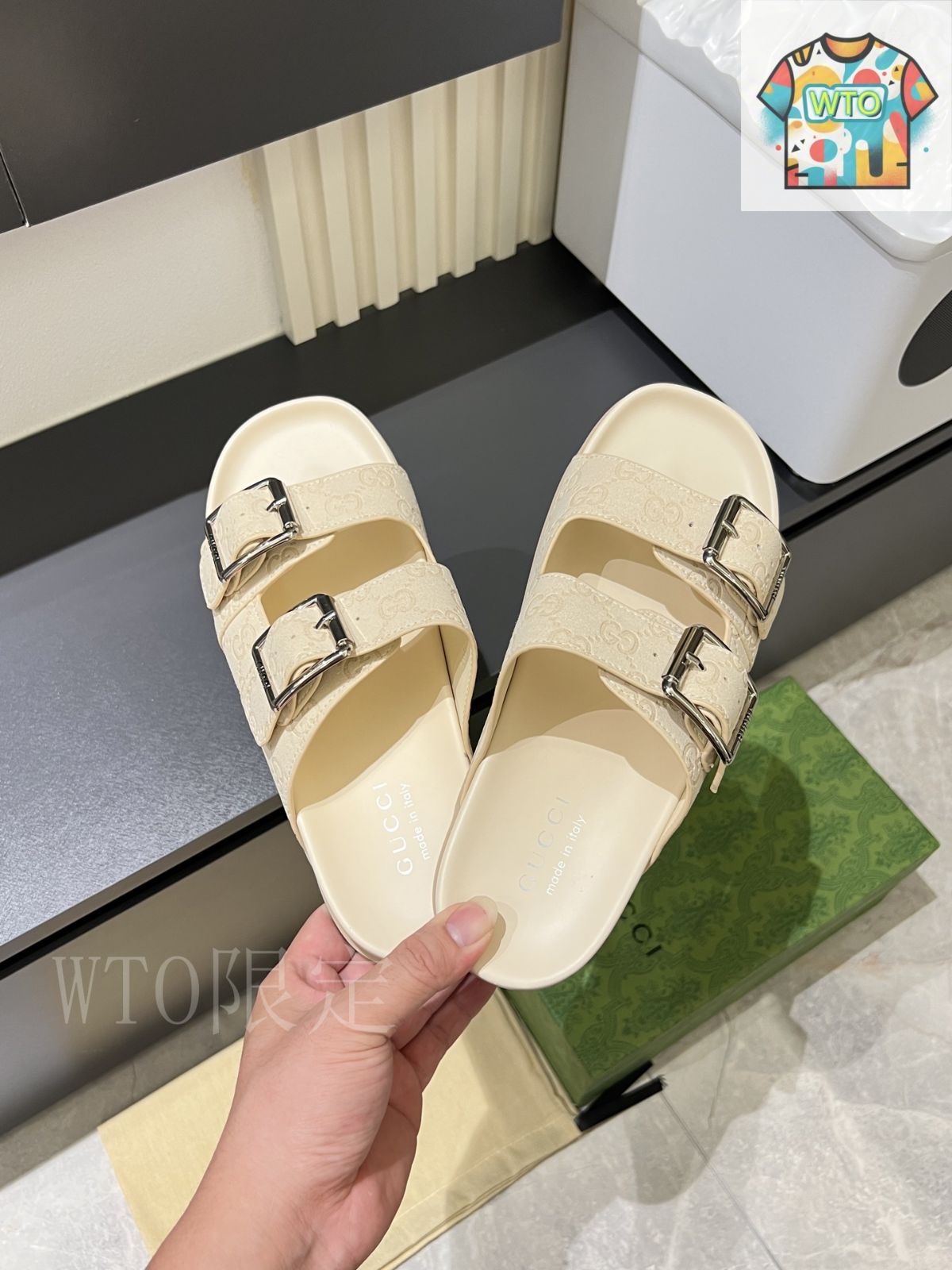 GUCCI サマーサンダル Gucci グッチ サマー サンダル スリッパー04-1 - メルカリ
