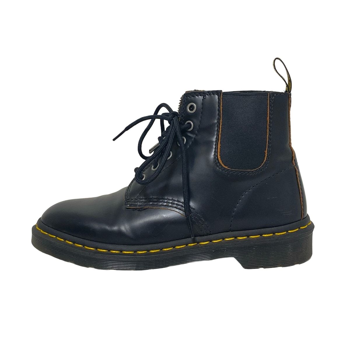 Dr.Martens ドクターマーチン ショートブーツ uk5 レディース - 黒 レザー
