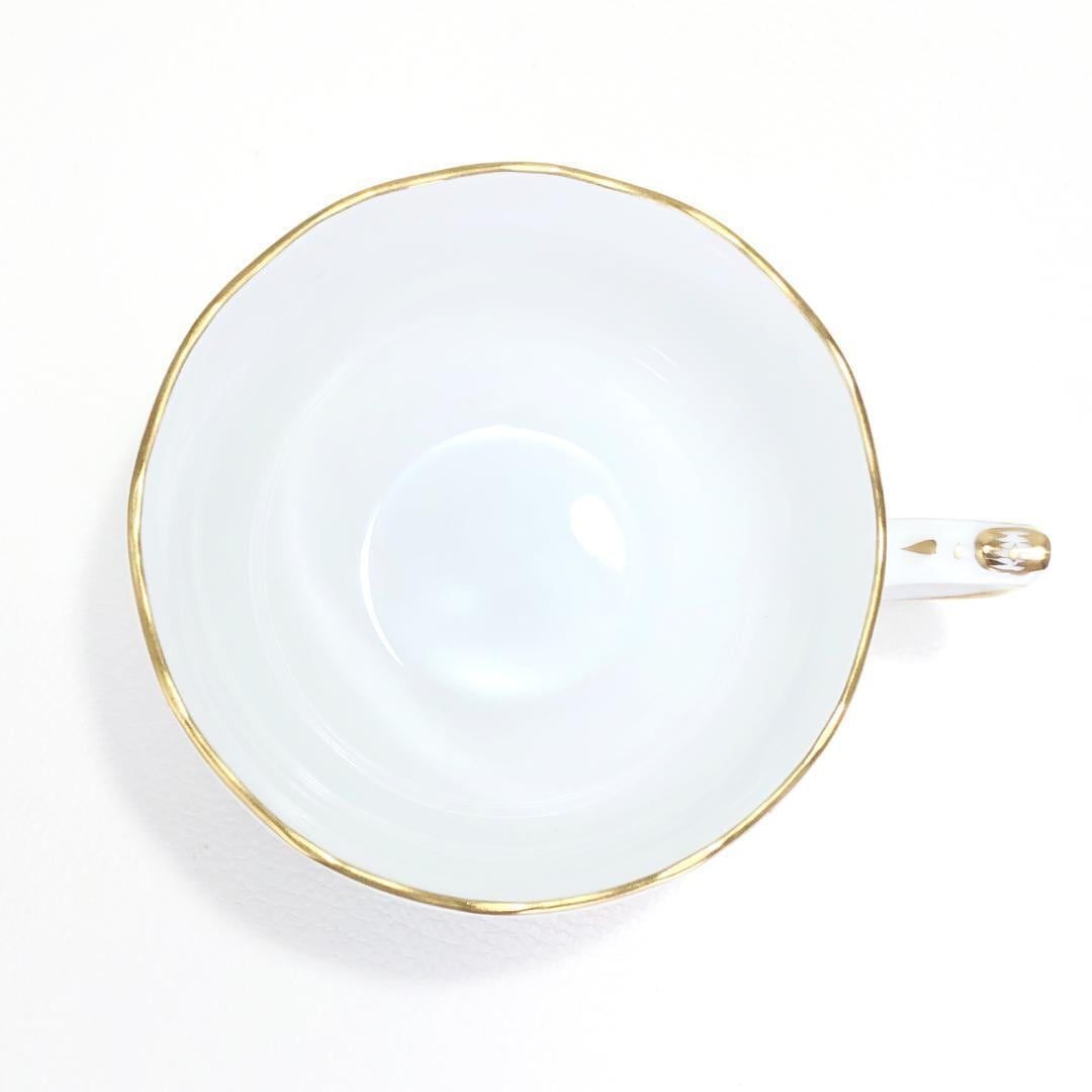 美品】HEREND ヘレンド／ヴィクトリア・ゴールド カップ＆ソーサー