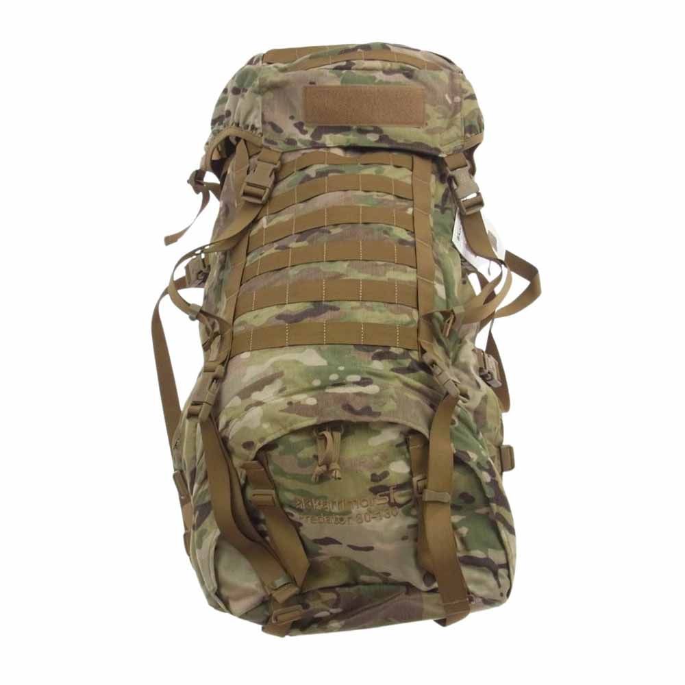 Karrimor カリマー バックパック 80-130 カリマーSF predator 80-130 PLCE Modular COYOTE スペシャルフォース プレデター ブラウン系 カーキ系【中古】
