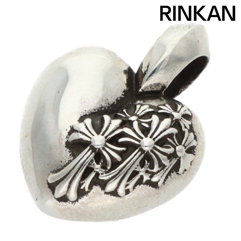 クロムハーツ RIP HEART シルバーネックレストップ メンズ