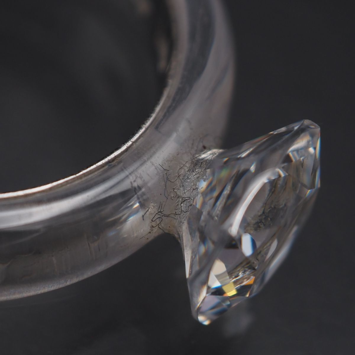 スタージュエリー*星形クリスタルリング シルバー925 C766 STAR JEWELRY スタージュエリー 925刻印 リング