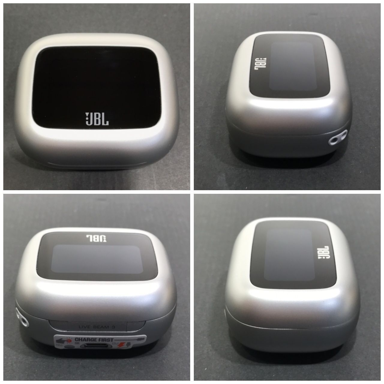 城東46-003】JBL Live Beam 3 シルバー JBL 完全ワイヤレス