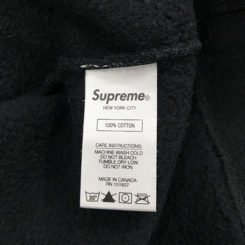 中古】Supreme 18AW Marvin Gaye Hooded Sweatshirt サイズM ブラック