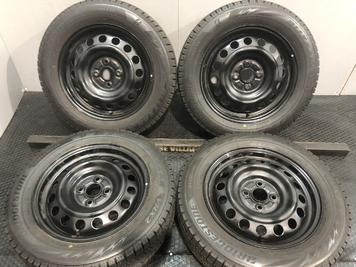 BS BLIZZAK VRX2 175/65R15】スタッドレス【スチールホイール 15インチ BS BLIZZAK VRX2 175/65R15】スタッドレス【スチールホイール 15インチ