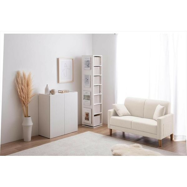 回転本棚 可動棚