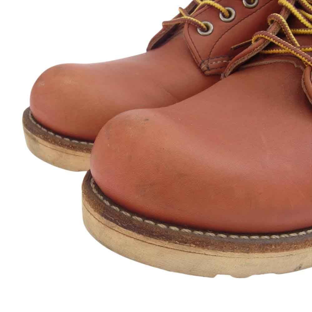 RED WING 8166 US8.5D プレーントゥクラシックラウンド Redwing レッド