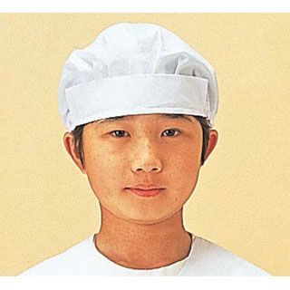 まとめ買い10個セット品 ツバ付給食帽 白 KI-363 厨房器具 製菓道具 おしゃれ 飲食店