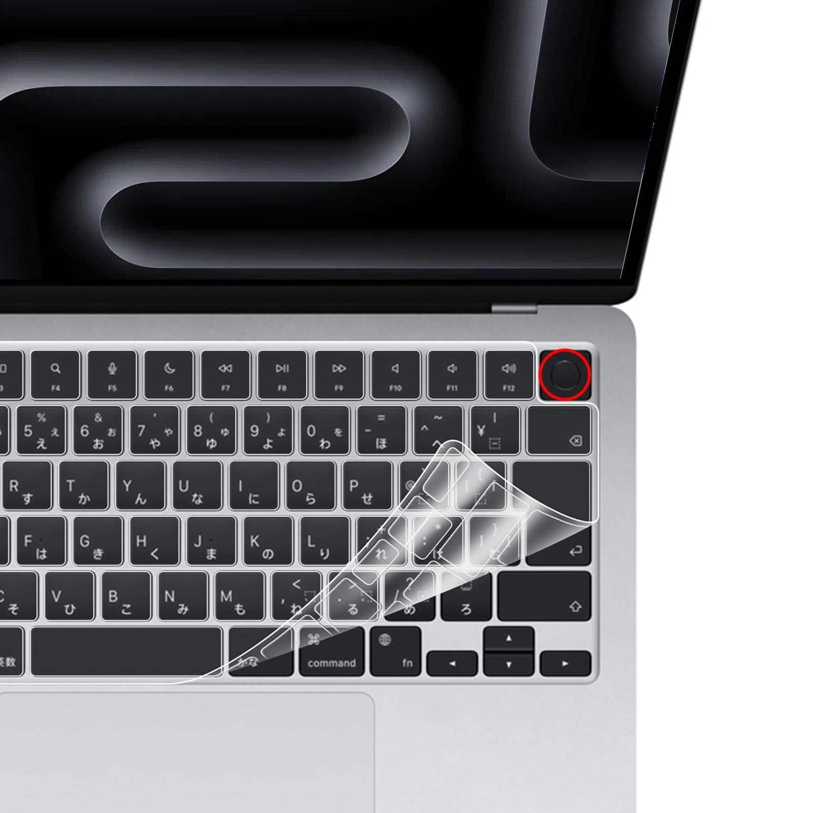透明 日本語JIS配列 キーボードカバー 防塵 13.6用 Air A3240 透明 日本語JIS配列 キーボードカバー 防塵 13.6用 Air A3240