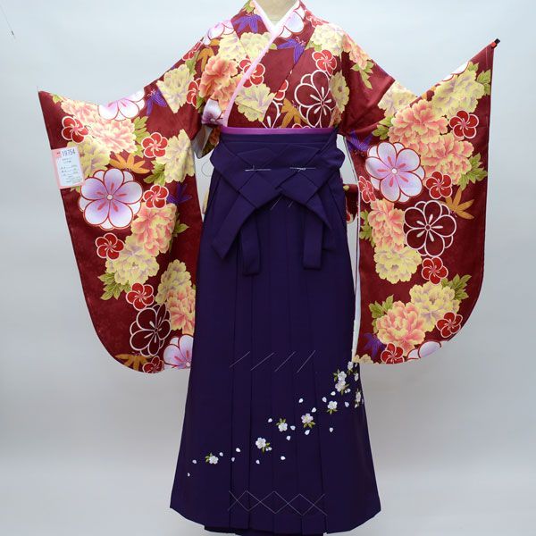 二尺袖 着物 袴 フルセット ジュニア用へ直し 135cm～150cm 豪華絢爛 