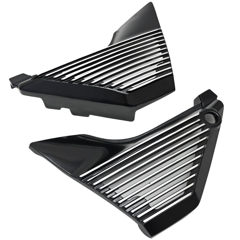 ZRX ZRX400 ZRX400II アルフィンカバー サイドカバー 純正型 ZR400E カスタム サイドカウル ドレスアップ パーツ ブラック アルフィン サイド カバー カウル 外装 エアロ