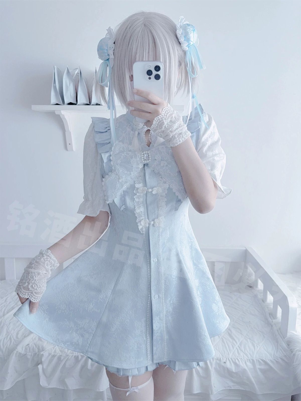 サックスブルー天使系? 推し活コーデにおすすめ?