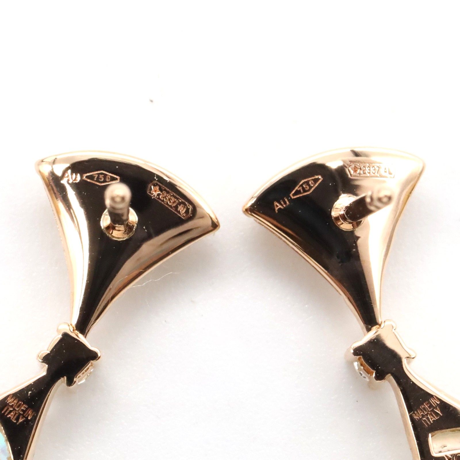 BVLGARI ブルガリ ディーヴァ ドリーム ピアス マザーオブパール