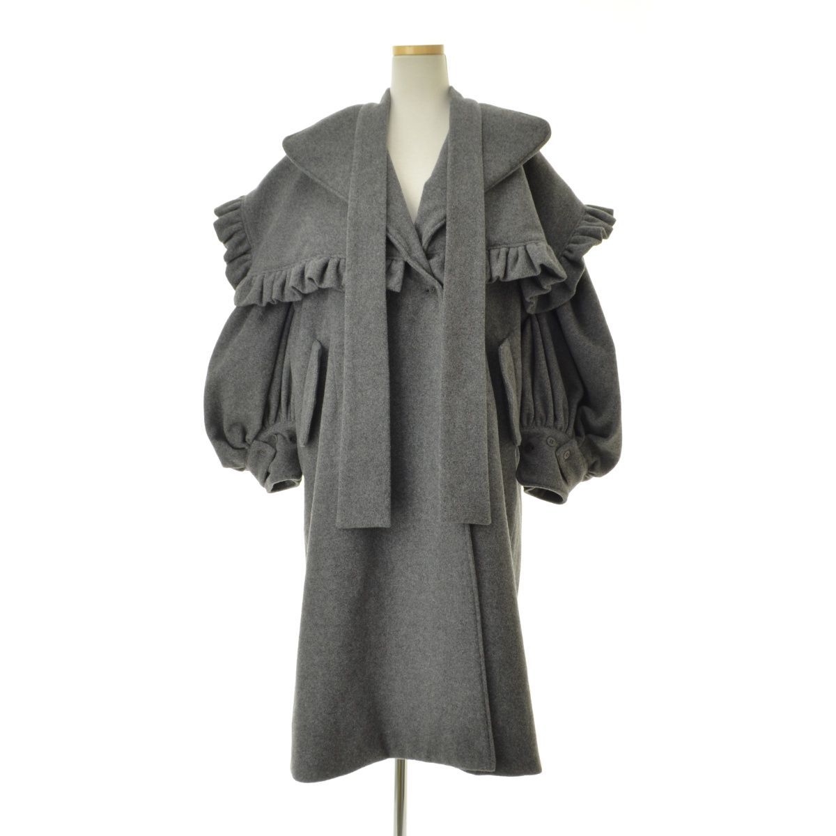 DECOdepuis1985】DOUBLE COLLAR COATウールコート - メルカリ