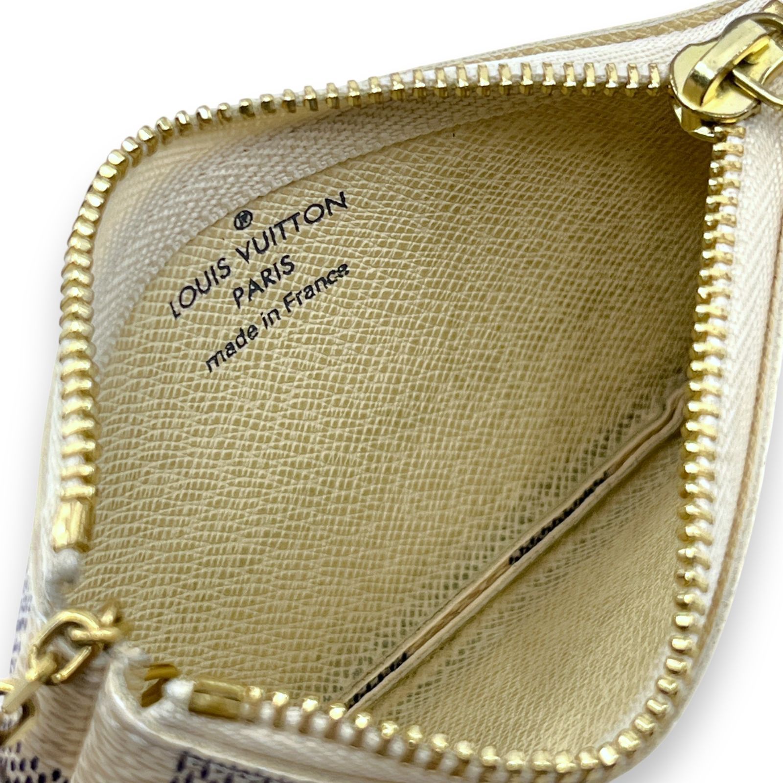 Louis Vuitton ルイ ヴィトン ダミエ アズール ポシェット クレ