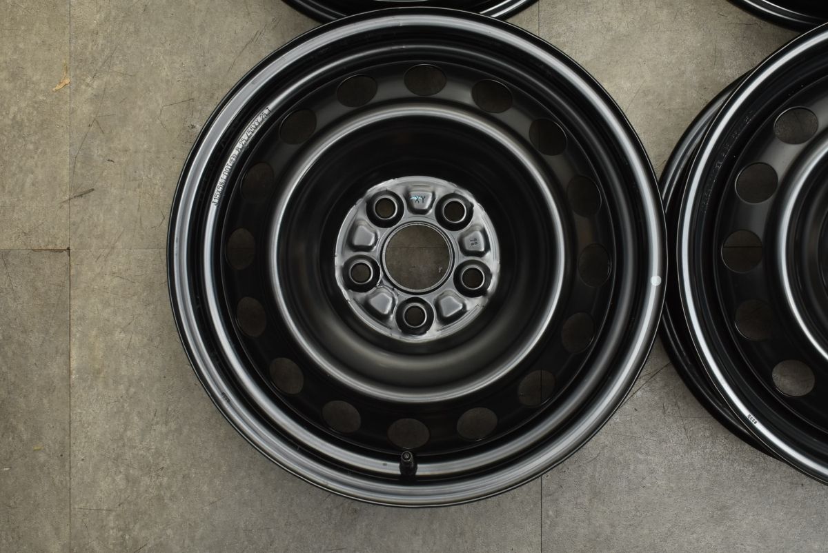 良好品 トヨタ 10 シエンタ 純正 15in 5.5J 39 PCD100 4本セット ノーマル戻し スタッドレス用 交換用に