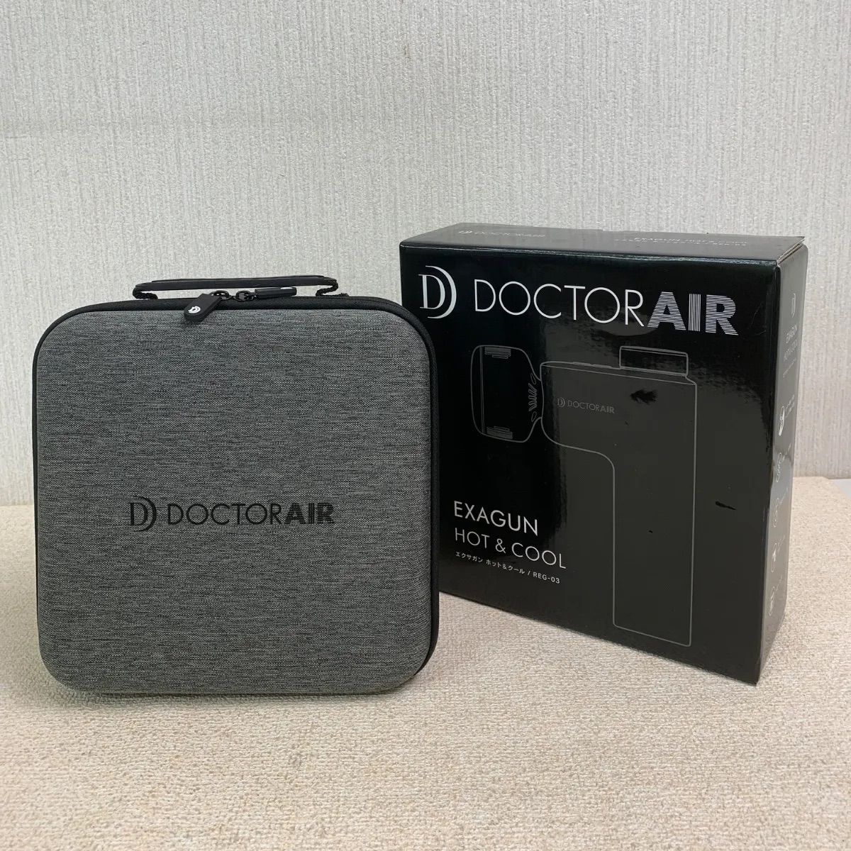 フォロー割対象商品 DOCTOR AIR EXAGUN HOT-COOL ドクターエア エクサガン ホット-クール REG-03 マッサージガン