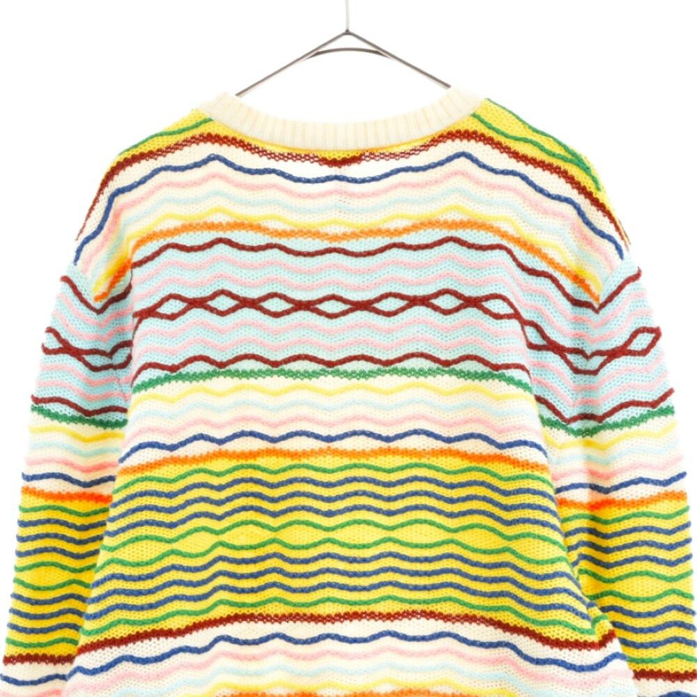 LOEWE ロエベ　マルチカラーストライプニットセーター LOEWE (ロエベ) Stripe Knit Sweater ストライプニット長袖セーター