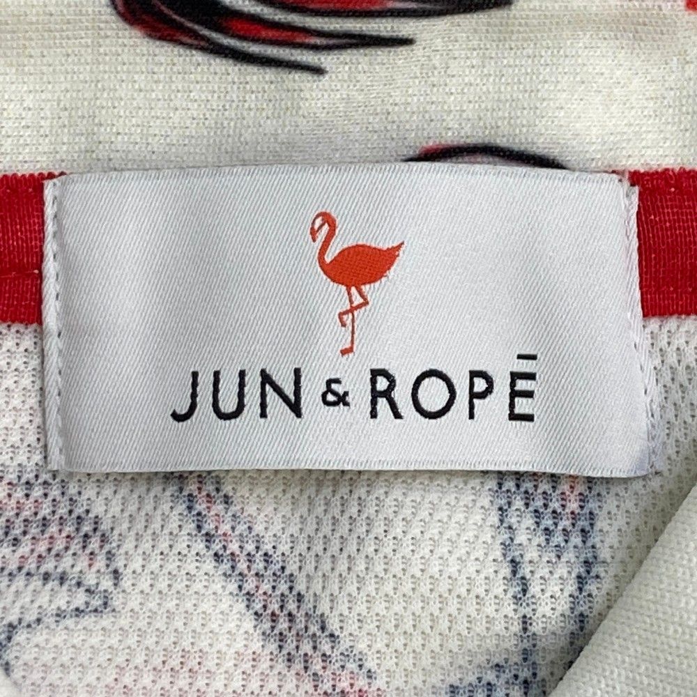 サイズ：S JUNu0026ROPE ジュン アンド ロペ ; 半袖ポロシャツ 総柄 レッド系 [240101427733] ゴルフウェア レディース ストスト