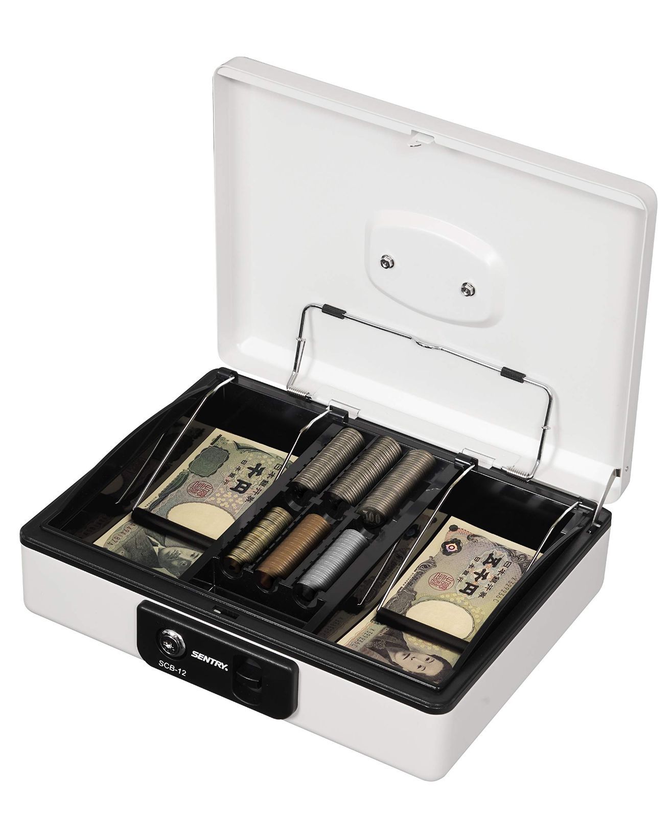 アメリカ購入品 金庫保管品 Skitty 新着商品】(セントリー) 金庫 手提げ金庫 小型 SENTRY キャッシュ