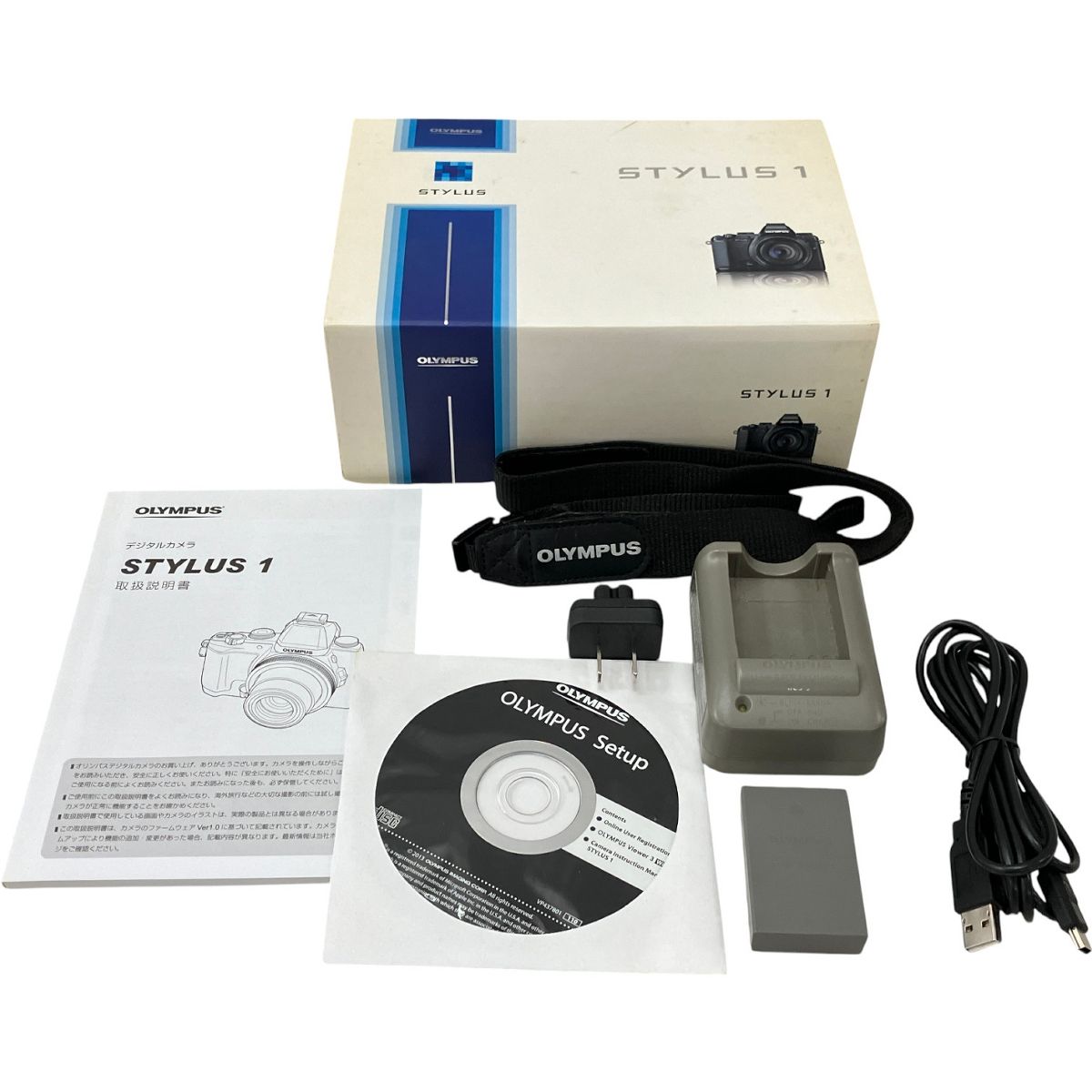 OLYMPUS STYLUS1 コンパク トデジタルカメラ コンデジ デジカメ
