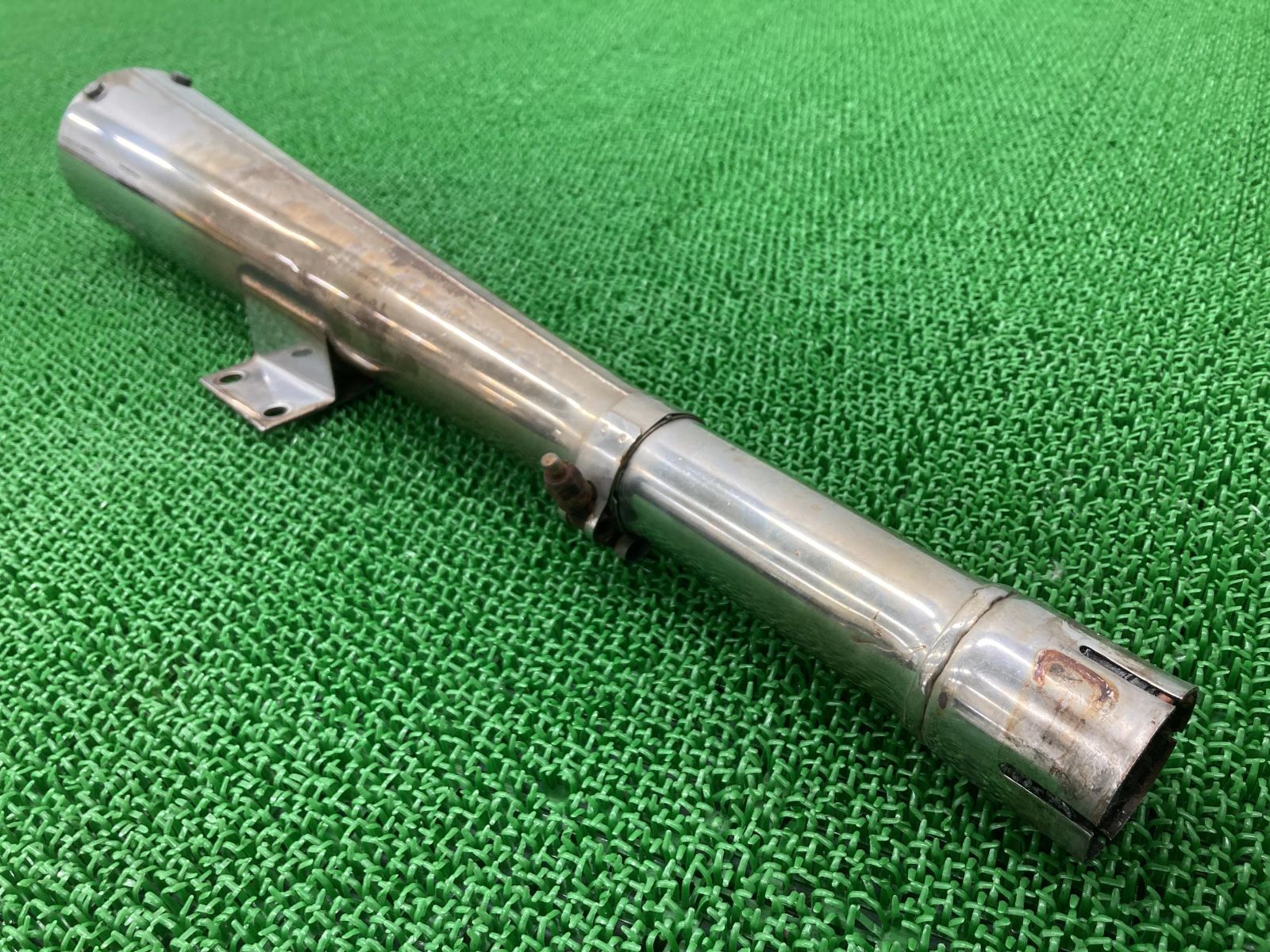 スーパートラップ製SR400 サイレンサーマフラー 社外 中古