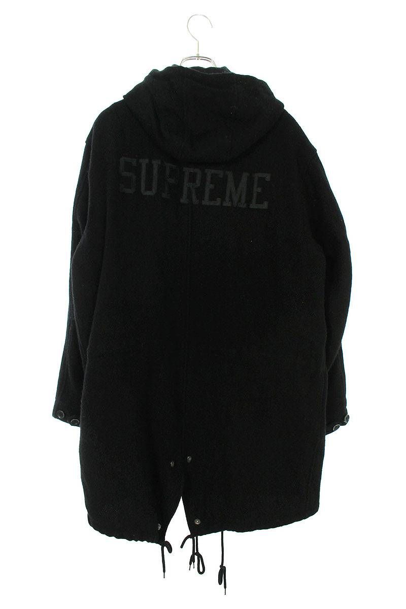 シュプリーム ×ハリスツイード Harris Tweed 16AW Wool Fishtail Parka