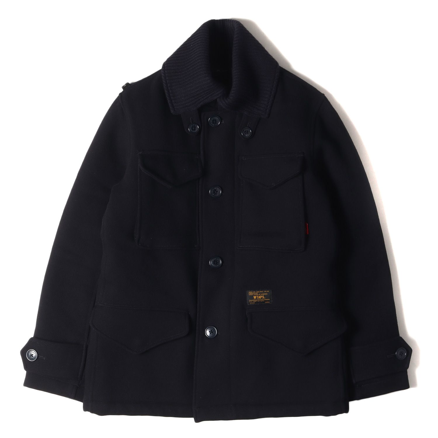 WTAPS ダブルタップス　ミリタリージャケット　ネイビー　M65 WTAPS ダブルタップス ミリタリージャケット ネイビー M65