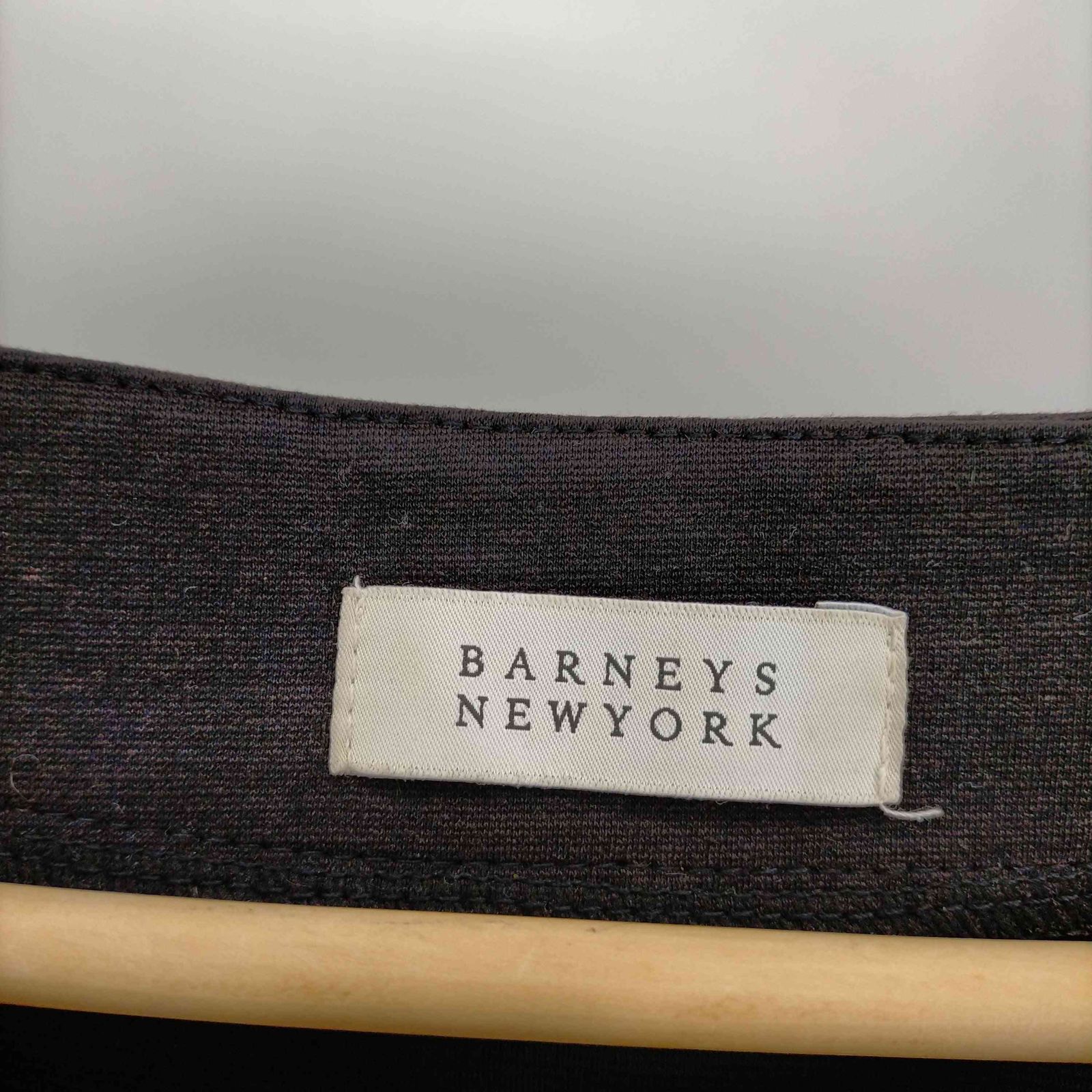 バーニーズニューヨーク BARNEYS NEWYORK ギャザー スリーブ ワンピース レディース FREE 