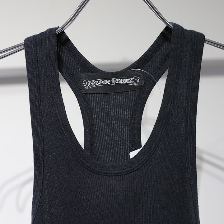○クロムハーツCHROME HEARTS グンゼボディリブタンクトップ - メルカリ