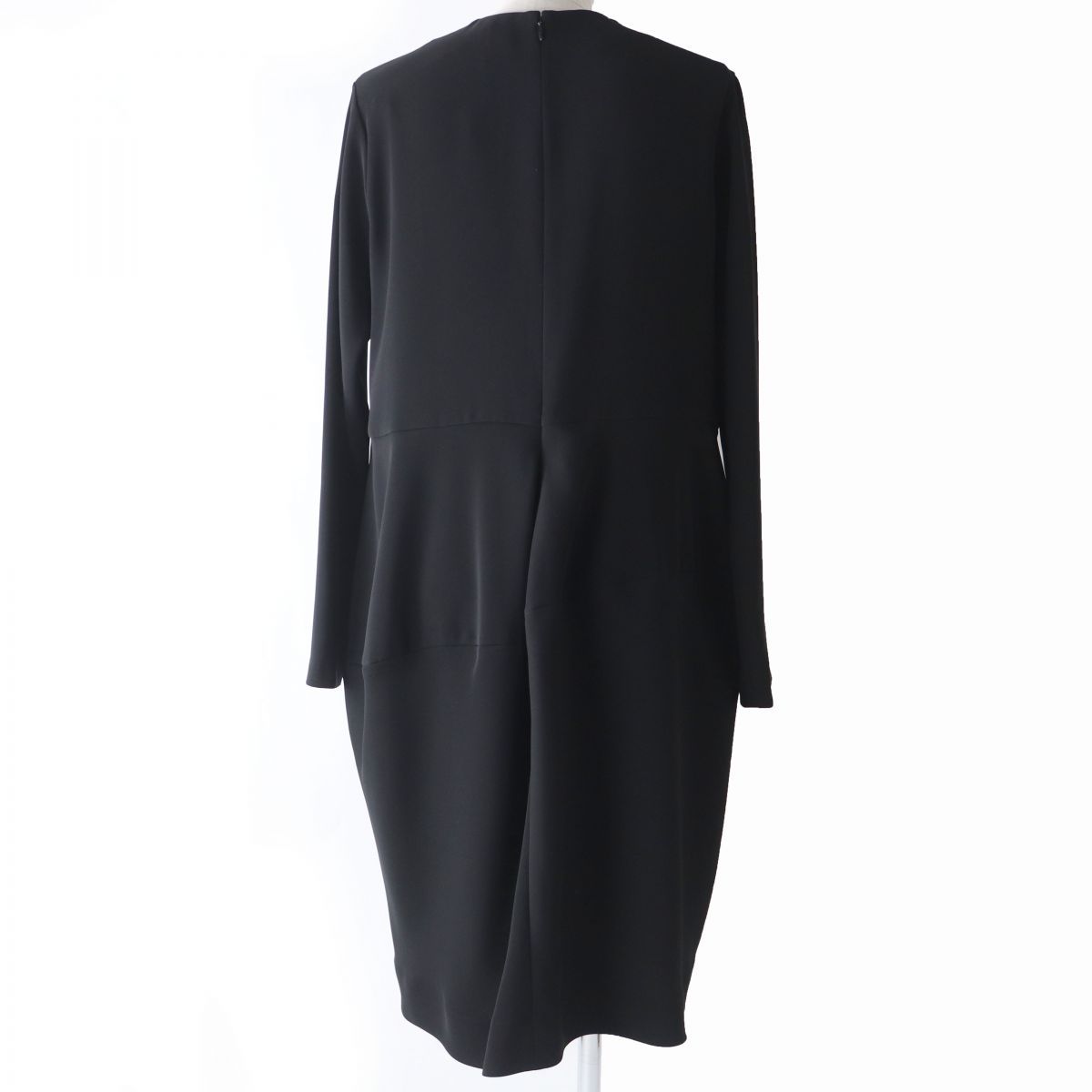 【美品】YOKO CHAN ウエスト切替デザイン ワンピース オーバーシルエット 未使用品☆正規品 YOKO CHAN ヨーコチャン YCD-321-786 ウエスト