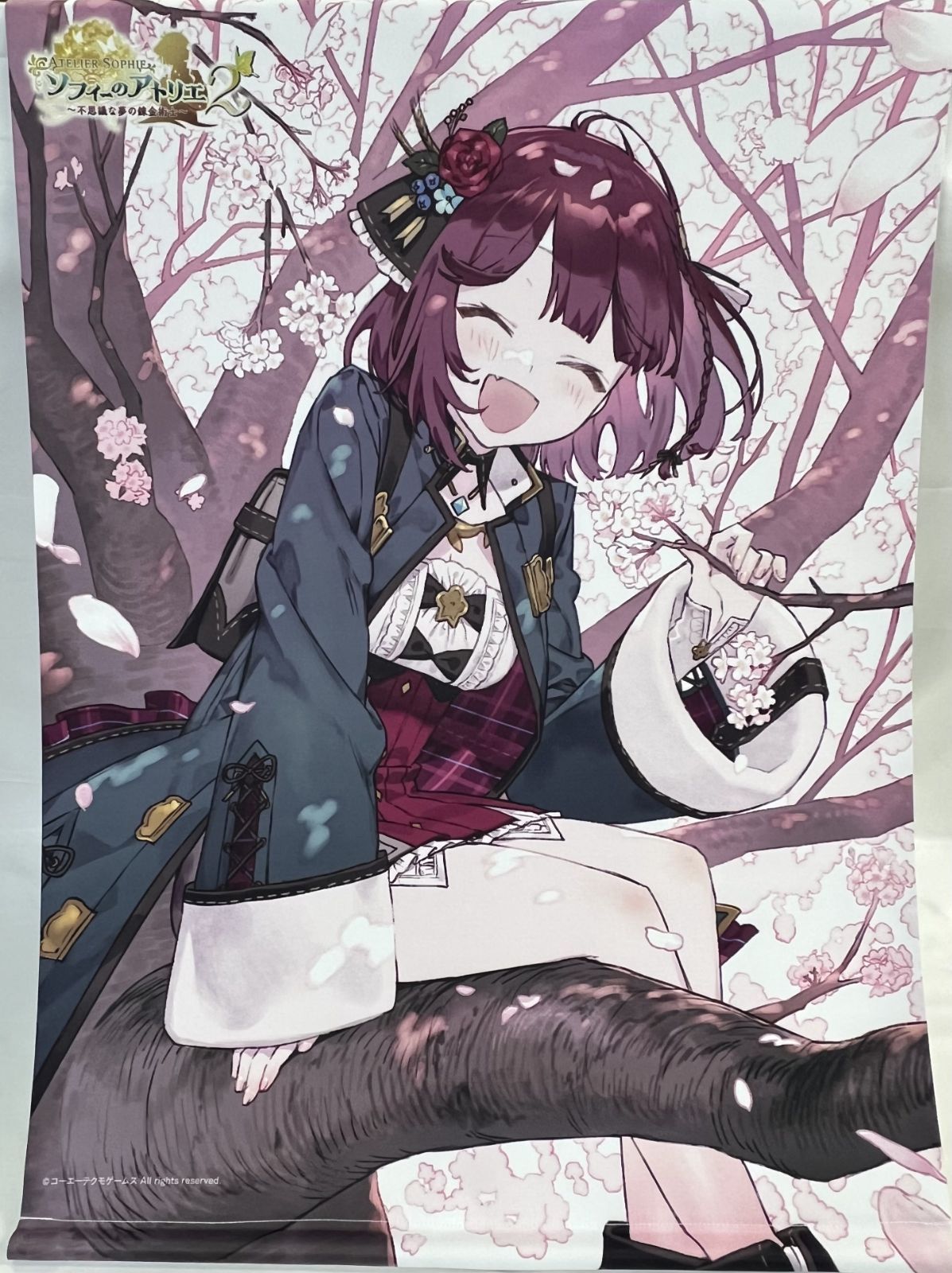 【受注限定商品】ソフィーのアトリエ２ B2ダブルスエードタペストリー 桜花爛漫 ソフィーのアトリエ2 B2ダブルスエードタペストリー 桜花爛漫 - メルカリ