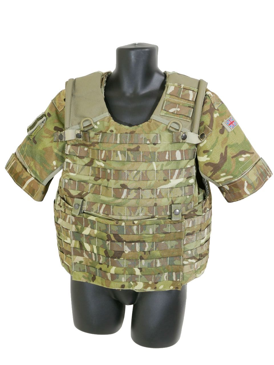 イギリス軍 オスプレイMk 4 ボディアーマーカバー MTPカモ 7点セット H 200-C 116 上