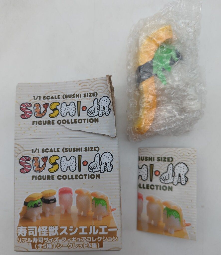 千値練 寿司怪獣 スシエルエー リアル寿司サイズ フィギュア