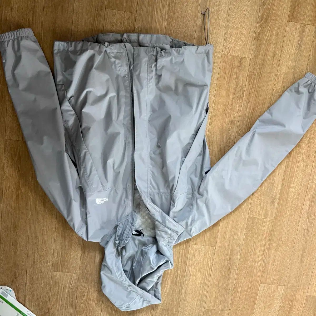 THE NORTH FACE ザ ノース フェイス アントラ ウィンドブレーカー グレー レディース m