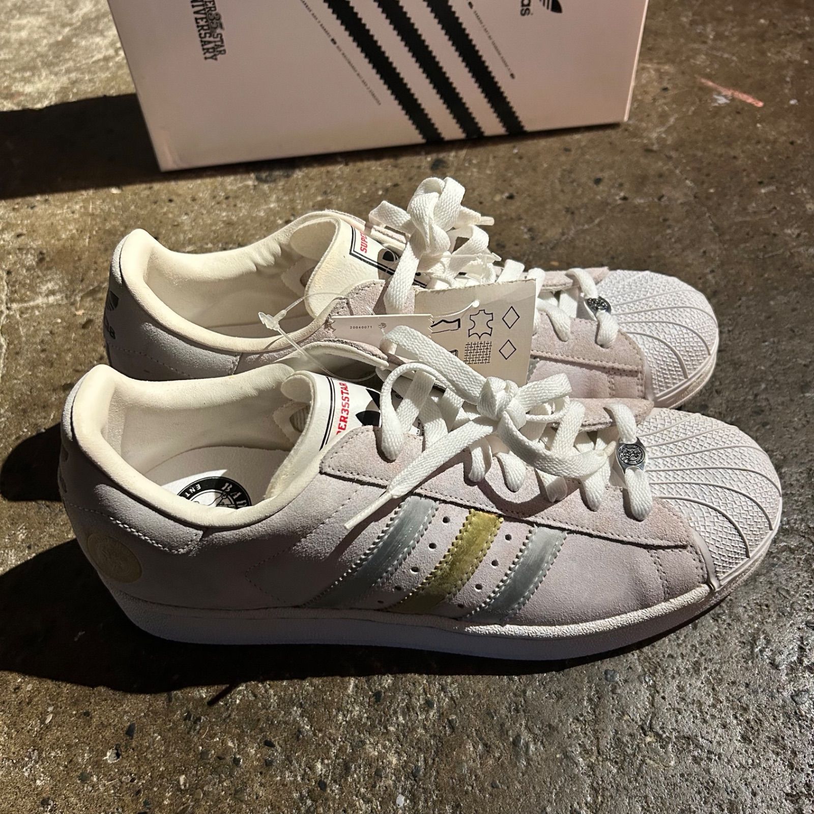 adidas SUPER STAR 1 MUSIC 35th BAD BOY 5000足限定 05年製 