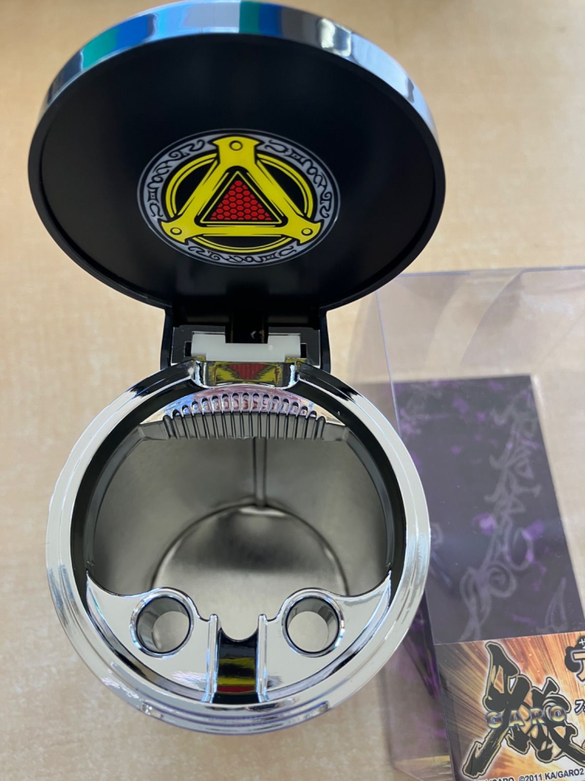 新品・訳あり】パチスロ 牙狼 サウンドフラッシュ！アッシュトレイ NO