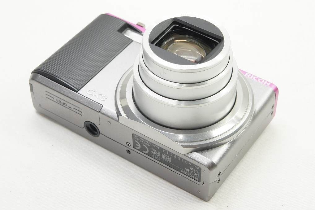  RICOH リコー CX 3 コンパクトデジタルカメラ ツートン ライトグレー ピンク 250717 r コンパクトデジタルカメラ デジタルカメラ