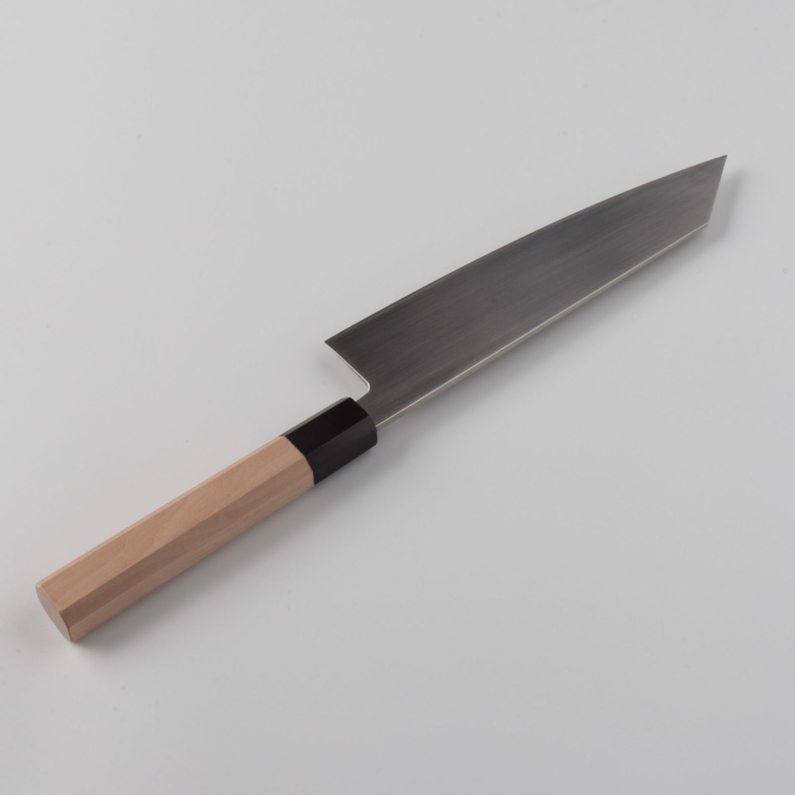 切付牛刀 210ｍｍ 両利き用 料理器具 包丁 料理包丁 7 牛刀包丁 和牛刀包丁 和包丁 両刃 尺寸 朴 八角水牛口輪柄