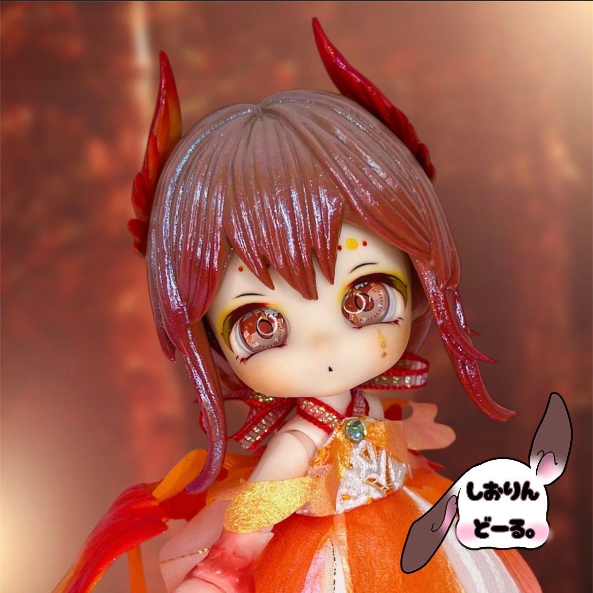 しおりんどーる。】 MAY TREE カスタムドール＋オリジナルドールアイ 