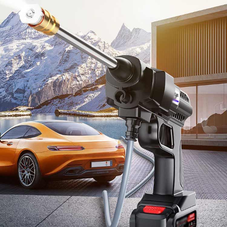 コードレス高圧洗浄機 10Mpa 洗車 多機能 大容量バッテリー2個付き